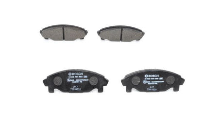 BOSCH 0986494853 Brake Pad Set For Disc Low-Metallic 45.3mm Height Fits DAIHATSU