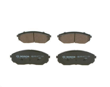 BOSCH 0986494883 Brake Pad Set Front Low-Metallic 59.1mm Height Fits Honda
