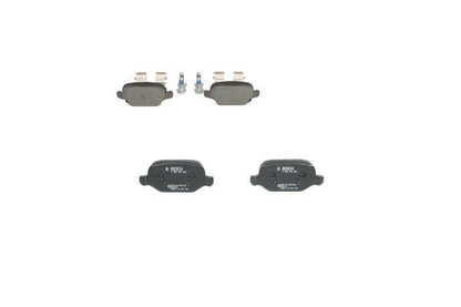 BOSCH 0986494935 Disc Brake Pad Set Rear Low-Metallic Fits Fiat Panda Panda Van