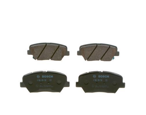 BOSCH 0986494981 Brake Pad Set Front Low-Metallic Fits Hyundai Nexo Kia Carens