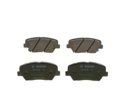 BOSCH 0986494981 Brake Pad Set Front Low-Metallic Fits Hyundai Nexo Kia Carens