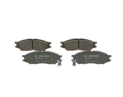 BOSCH 0986495146 Disc Brake Pad Set Front Low-Metallic Fits Nissan Almera