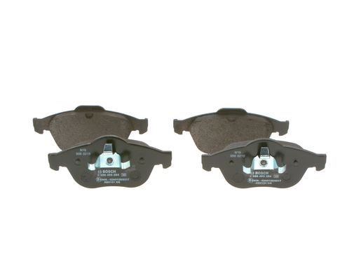 BOSCH 0986495264 Disc Brake Pad Set Front Low-Metallic For Renault Laguna Scenic