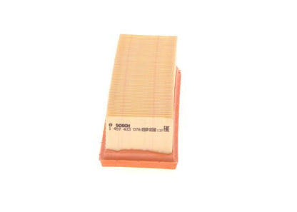 BOSCH 1457433078 Air Filter 186mm Length Insert 58.3mm Height For Nissan Renault
