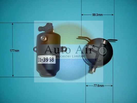 AUTO AIR 31-3968 Air Receiver Dryer A/C Air Conditioning Fits Mercedes-Benz SLK