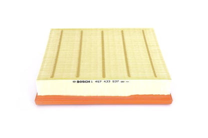 BOSCH 1457433537 Air Filter 258mm Length Insert 58mm Height Fits Audi A6 A8