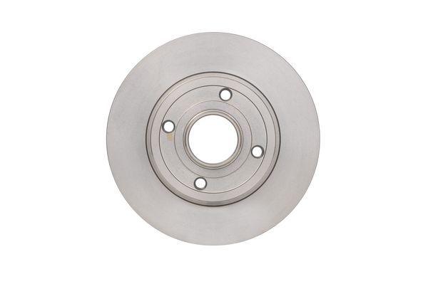 BOSCH 0986479007 Brake Disc Rear Solid 240mm Outer Diameter Fits Renault