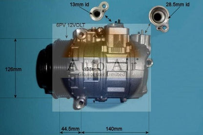 AUTO AIR 14-0309 Air Conditioning Compressor Fits Chrysler Mercedes-Benz