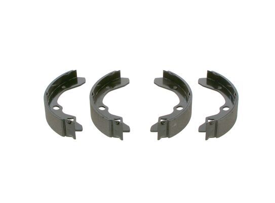 BOSCH 0986487417 Brake Shoe Set Rear 36mm Width Braking System Fits Mazda