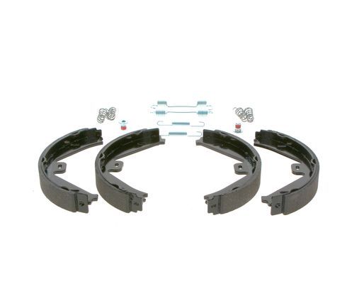 BOSCH 0986487752 Parking Brake Shoe Set Rear With Accessories Fits Mercedes-Benz
