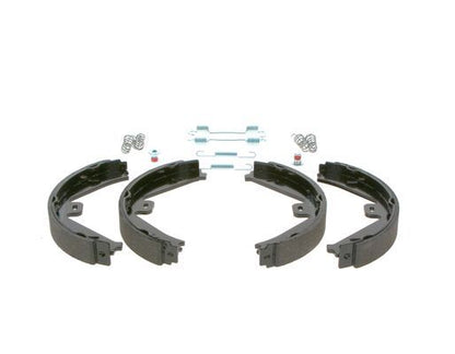 BOSCH 0986487752 Parking Brake Shoe Set Rear With Accessories Fits Mercedes-Benz