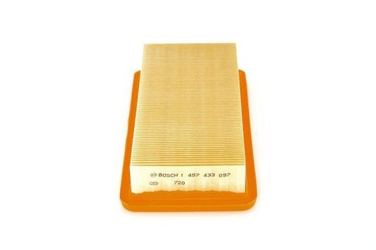 BOSCH 1457433097 Air Filter 255mm Length Insert Fits Hyundai Getz Nissan Patrol