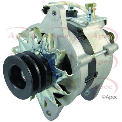 Alternator 12V Voltage 55A Charge Current 2 Ribs Fits Toyota Hiace APEC AAL1006