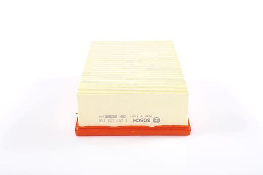 BOSCH 1457433150 Air Filter 245mm Length Insert Fits Citroën C4 Peugeot 307