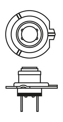 Bosch 1 987 302 804 Spotlight Bulb Fits Alfa Romeo Alpina Audi BMW Chevrolet