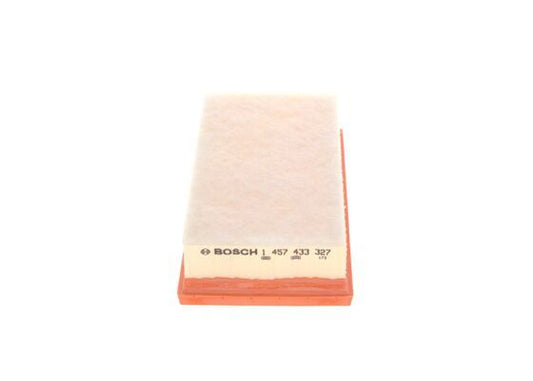 BOSCH 1457433327 Air Filter 253mm Length Insert Fits Citroën Fiat Mini Peugeot