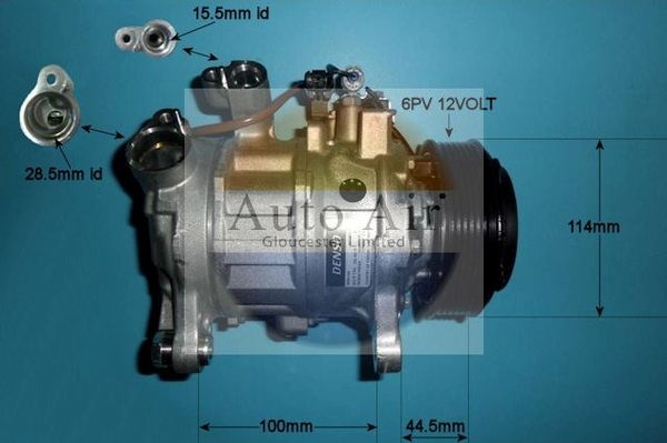 AUTO AIR 14-0089 Air Conditioning Compressor A/C Air Con Replacement Fits BMW