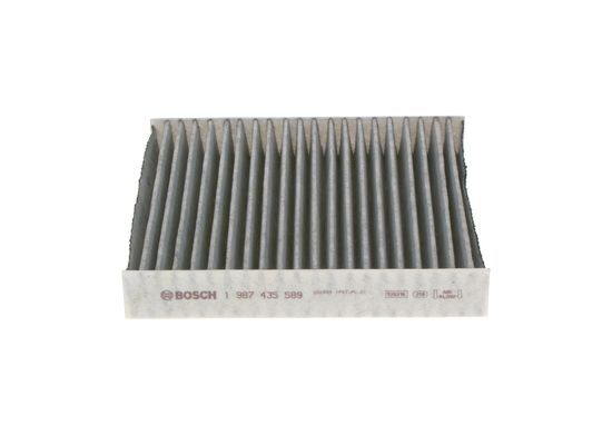BOSCH 1987435589 Cabin Air Filter 194mm Length Activated Carbon Fits Fiat Lancia