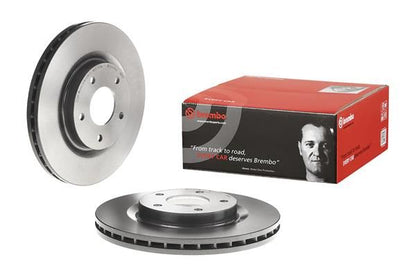 2x BREMBO 09.N264.11 Brake Disc Front Vented Fits Citroen Mitsubishi Peugeot