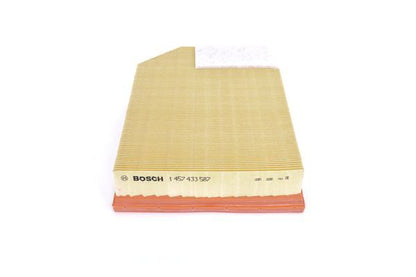 BOSCH 1457433587 Air Filter 327mm Length Insert 58.3mm Height Fits Volvo XC90