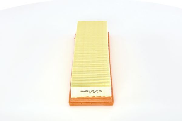 BOSCH 1457433592 Air Filter 354mm Insert Fits Citroën C4 Peugeot 206 307 206+