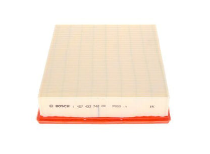 BOSCH 1457433748 Air Filter 276mm Length Insert 70mm Height For Mercedes-Benz VW
