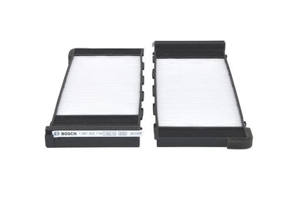 BOSCH 1987432118 Cabin Pollen Air Filter 256.5mm Length Fits Nissan Almera