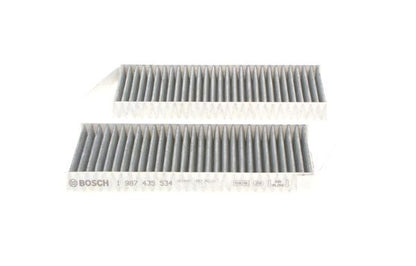 BOSCH 1987435534 Cabin Pollen Air Filter 253mm Length Fits Renault Latitude