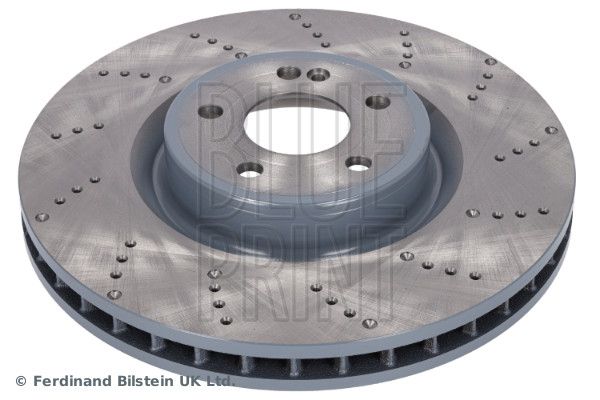 2x Front Brake Discs Braking System Blue Print ADU1743113 Fits Mercedes A-Class