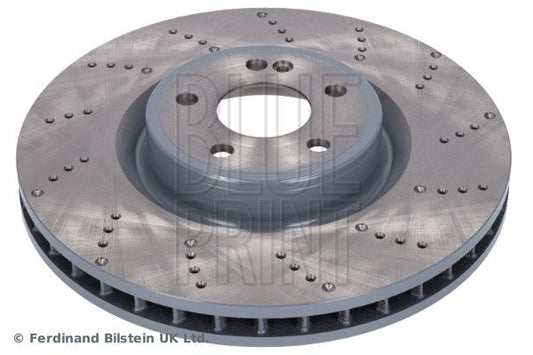 2x Front Brake Discs Braking System Blue Print ADU1743113 Fits Mercedes A-Class