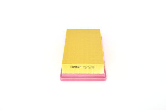 BOSCH 1457433591 Air Filter 357.5mm Length Insert Fits Citroën C5 C6 Peugeot 407