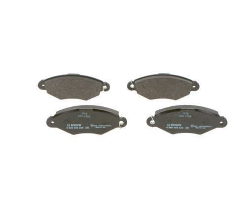 BOSCH 0986495235 Brake Pad Set For Disc Brake Front Fits Citroën Nissan Renault