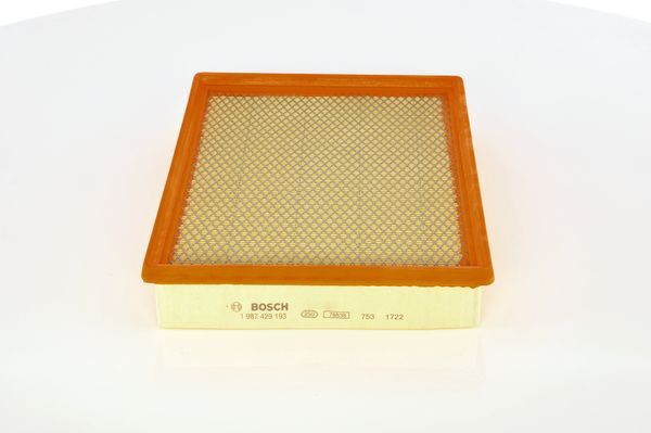 BOSCH 1987429193 Air Filter 296mm Length Insert Fits Cadillac Opel Saab Vauxhall