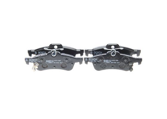 BOSCH 0986494719 Brake Pad Set For Disc Rear 14.5mm Thickness Fits Honda Civic