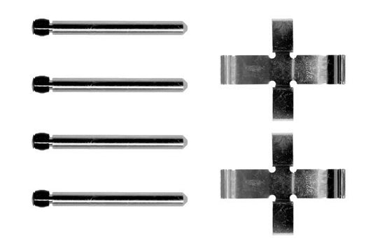 BOSCH 1987474010 Disc Brake Pad Accessory Kit Rear Fits BMW DAF Saab Volvo VW