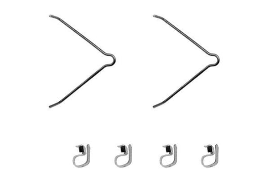 BOSCH 1987474013 Disc Brake Pad Accessory Kit Fitting Set Front Fits Mazda 323