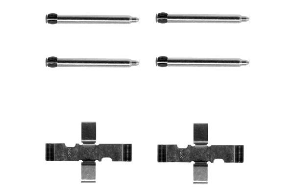 BOSCH 1987474014 Disc Brake Pad Accessory Kit Rear Fits Ford Kia Opel Vauxhall