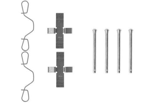 BOSCH 1987474042 Disc Brake Pad Accessory Kit Fitting Set Front Fits Audi VW