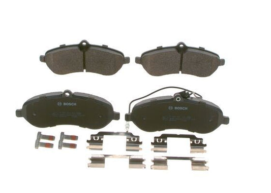 BOSCH 0986494163 Brake Pads Front 17.4mm Thickness Fits Citroën Peugeot Toyota