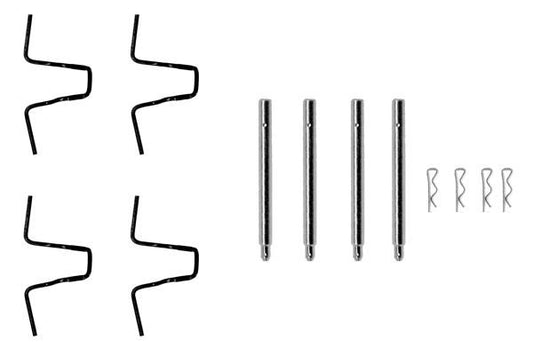 BOSCH 1987474062 Disc Brake Pad Accessory Kit Rear Fits Mercedes-Benz 123 /8 SL