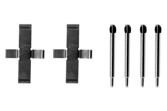 BOSCH 1987474064 Brake Pad Accessory Fitting Kit Front Fits BMW 1502-2002