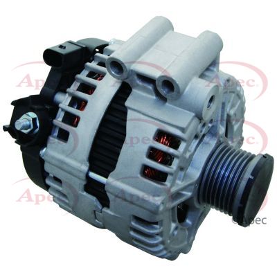 Alternator with Belt Pulley APEC AAL2073 Fits BMW 1 Series 3 Series 5 Series