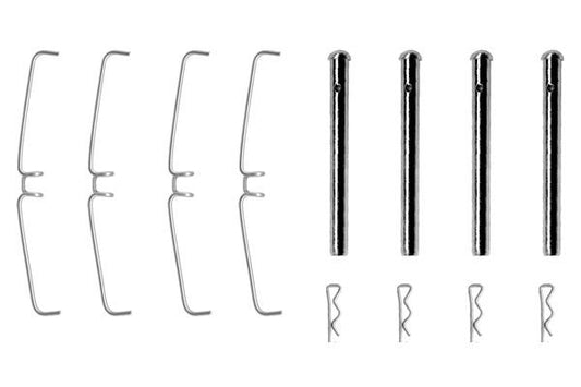 BOSCH 1987474092 Disc Brake Pad Accessory Kit Front Fits Lotus Rover Volvo