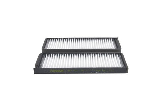 BOSCH 1987431176 Cabin Air Filter 268mm Length Particulate Fits Ssangyong