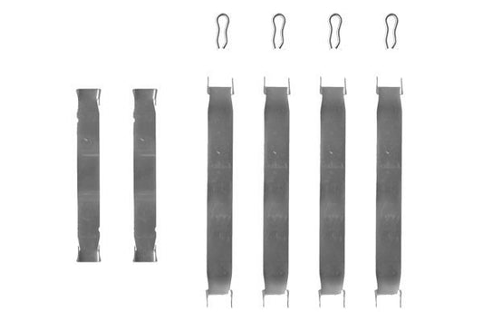 BOSCH 1987474097 Brake Pad Accessory Fitting Kit Front Fits Dacia Renault