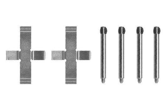 BOSCH 1987474100 Disc Brake Pad Accessory Kit Fitting Set Rear For Mercedes-Benz