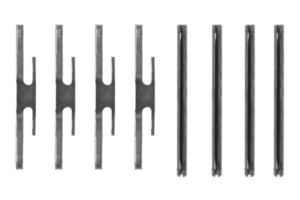 BOSCH 1987474126 Brake Pad Accessory Fitting Kit Front Fits Opel Vauxhall
