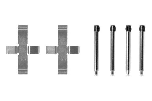 BOSCH 1987474130 Disc Brake Pad Accessory Kit Fitting Set Rear For Opel Vauxhall