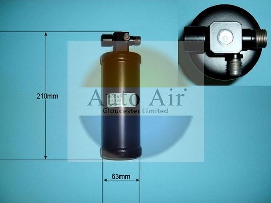 AUTO AIR 31-1125 Air Receiver Dryer A/C Air Con Fits Ferrari Peugeot Renault