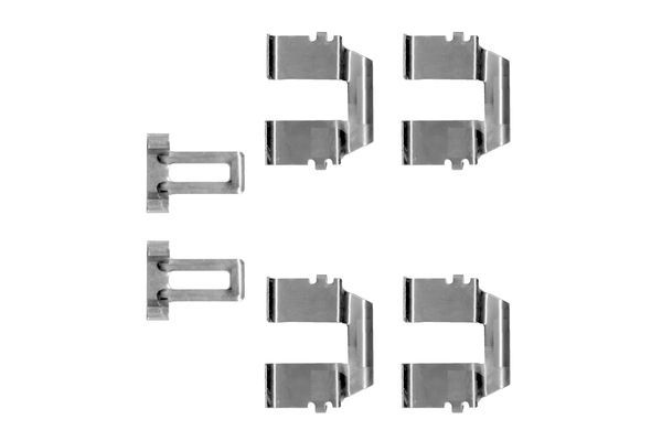 BOSCH 1987474264 Disc Brake Pad Accessory Kit Fitting Set Rear Fits Ford Seat VW